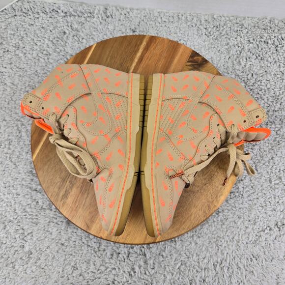 Nike Dunk Sky Hi Black History Month Hidden Wedge Sneakers Womens 6.5 586581-200 - Picture 10 of 16